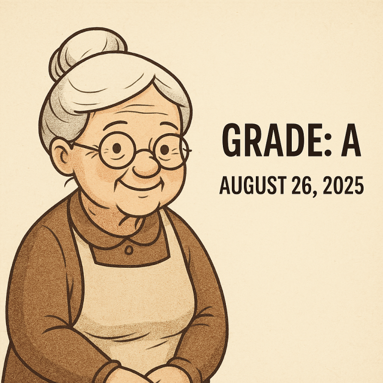 August 26 GRADE