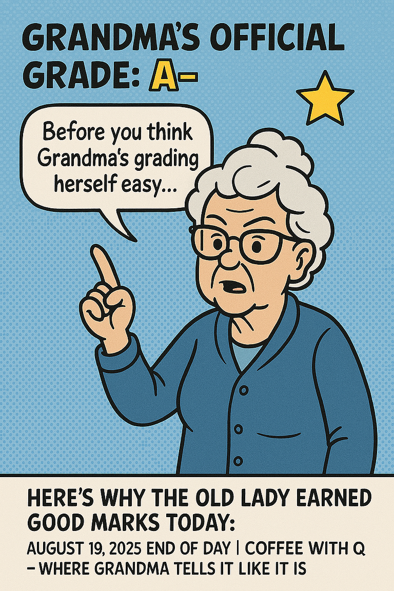 EOD August 19 Grandma's Tuesday SPX 0DTE Battlefield Report: "A Lesson in Patience"