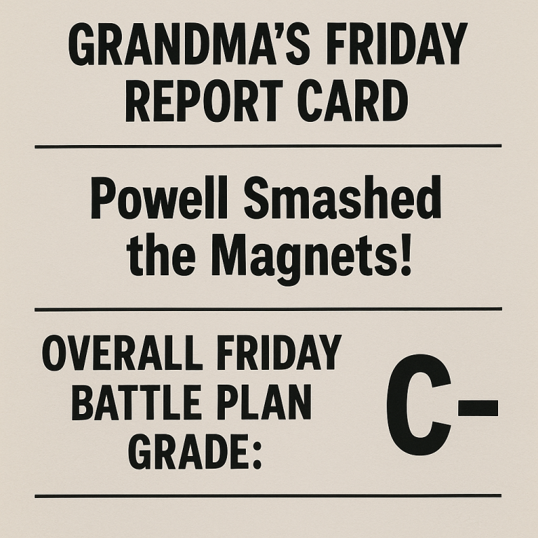 Grand Ma SPX Report Card August 22 C