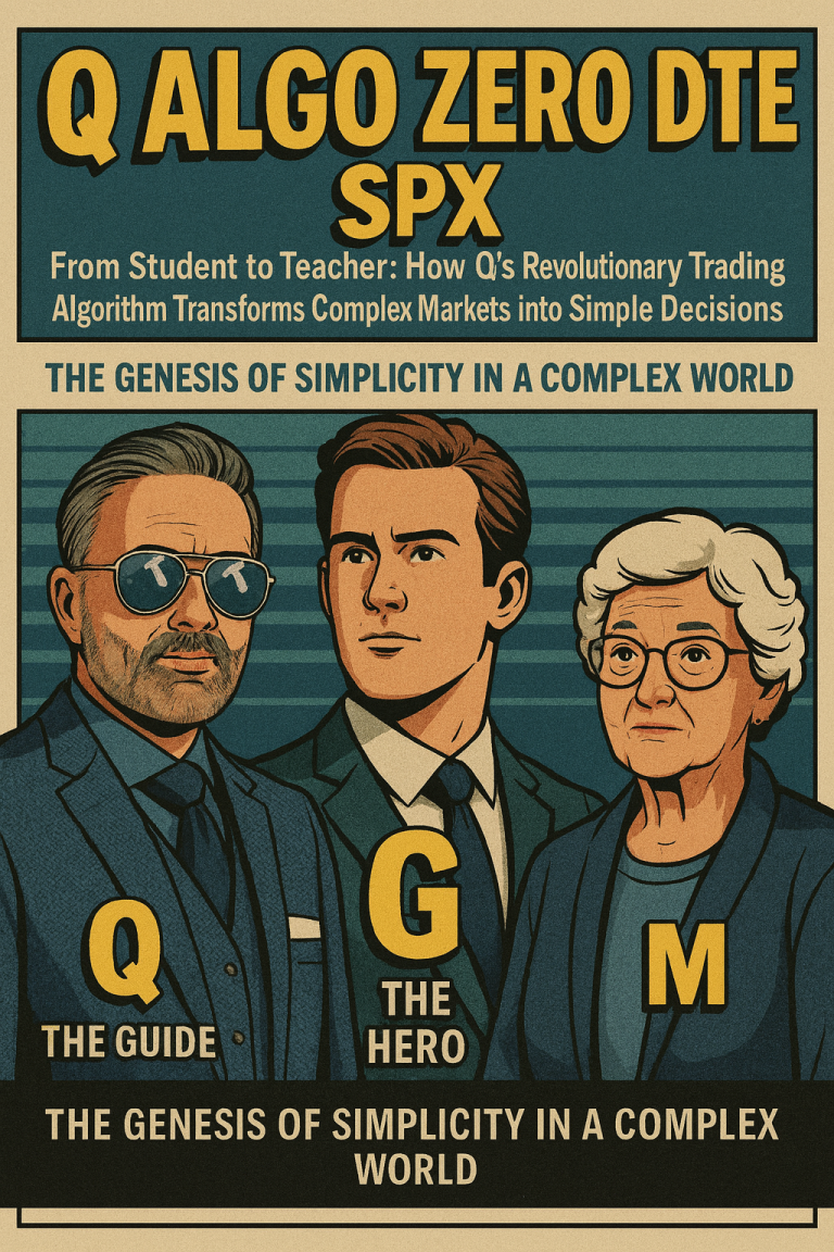 Q as the brilliant architect, G as the executing hero, and Grandma as the sharp-eyed overseer.